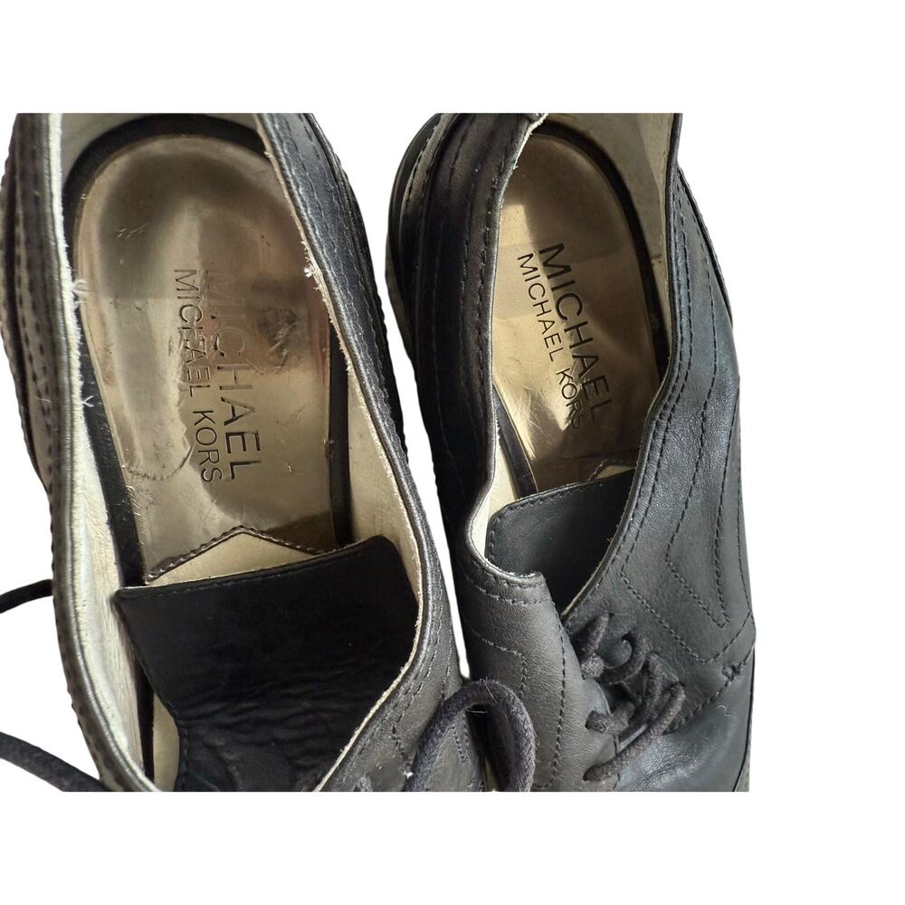 Michael Kors Black Heeled Shoes - Picture 3 of 5
